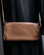 "Maison Martin Margiela" Compact Shoulder Special Leather Bag