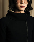 "FENDI" Raglan sleeves short length zip-up knit