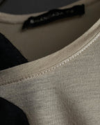 "BALENCIAGA" Painting graphic logo engraved T-shirt