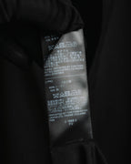 "TOM FORD" 2010's Fluid rayon silk classic collar black shirt