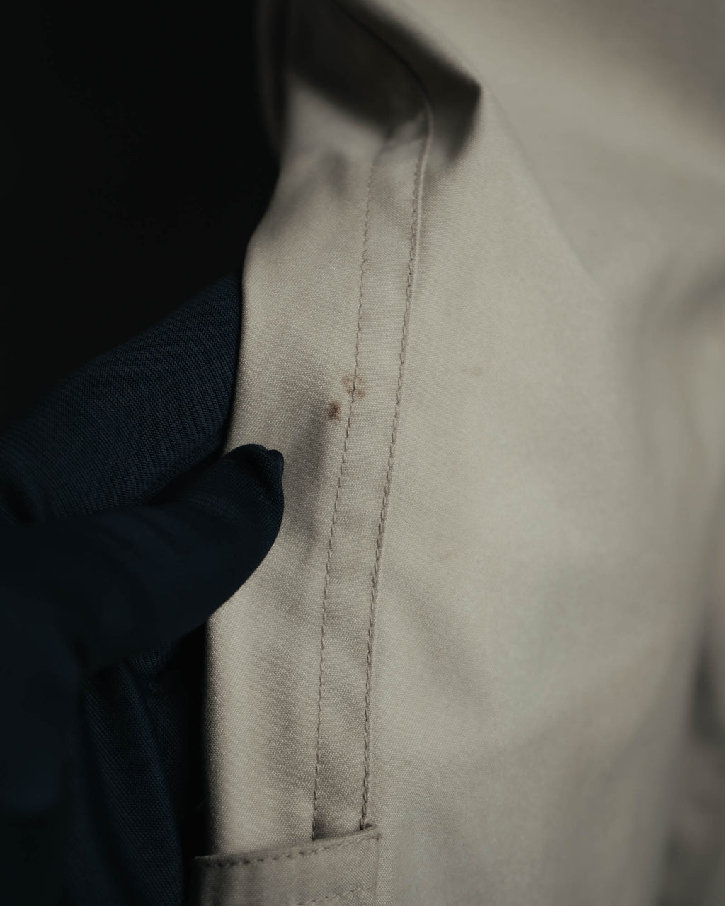 -MOOD MILLÉSIMES- 90’s oversized belted double long coat