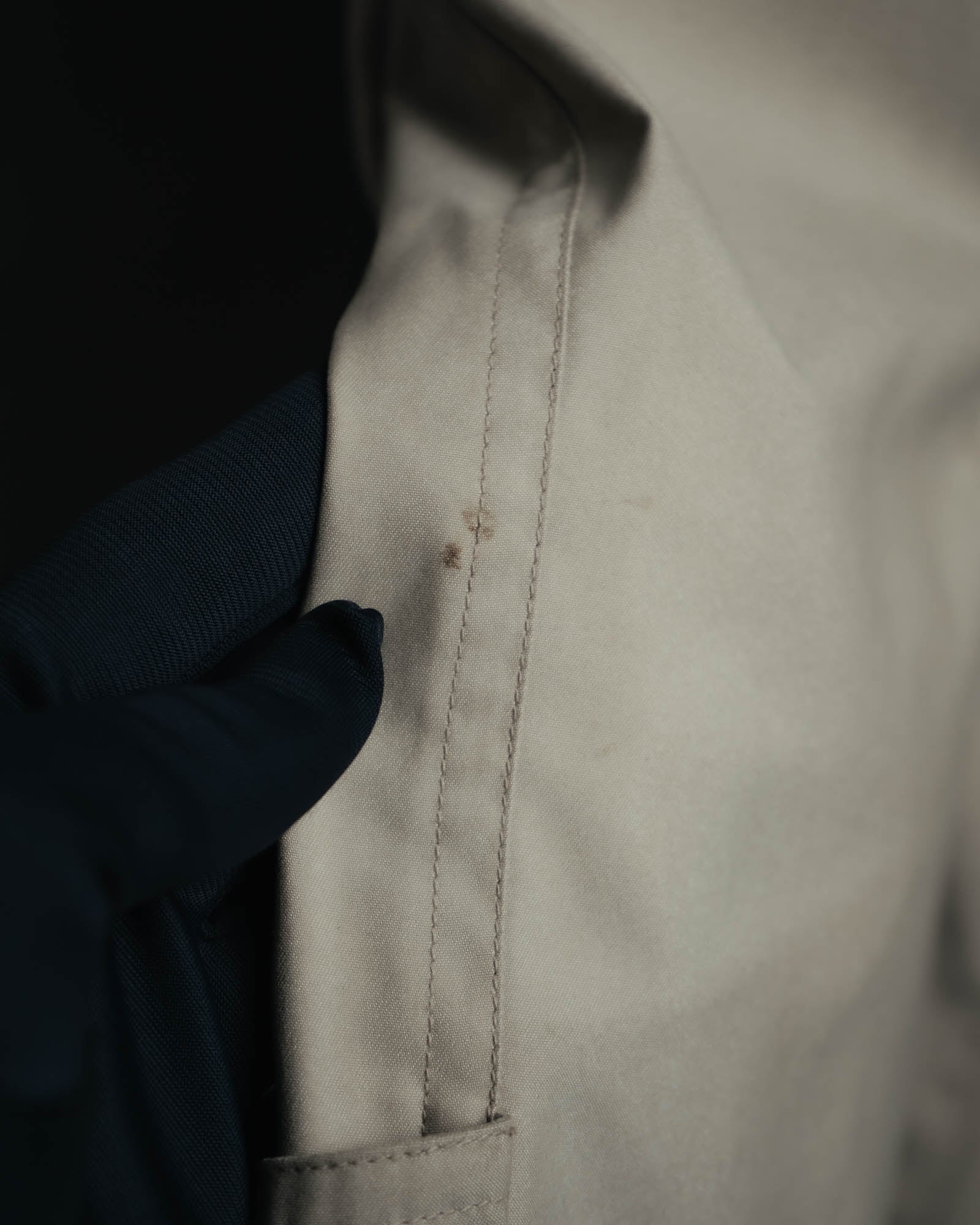 -MOOD MILLÉSIMES- 90’s oversized belted double long coat