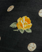 “Christian Dior” 90’s-00’s Romantic dot floral handkerchief scarf