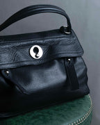 "YVES SAINT LAURENT" Muse to metal design one handle bag