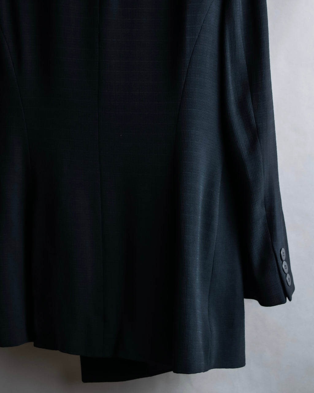 "DKNY" Asymmetrical design woven tailored jacket