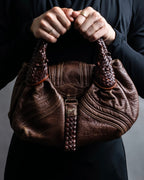 "FENDI" Brown color edition Spy bag