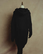 "MM6 Maison Martin Margiela" 00's-10's Alpaca blend hooded knit duffle coat