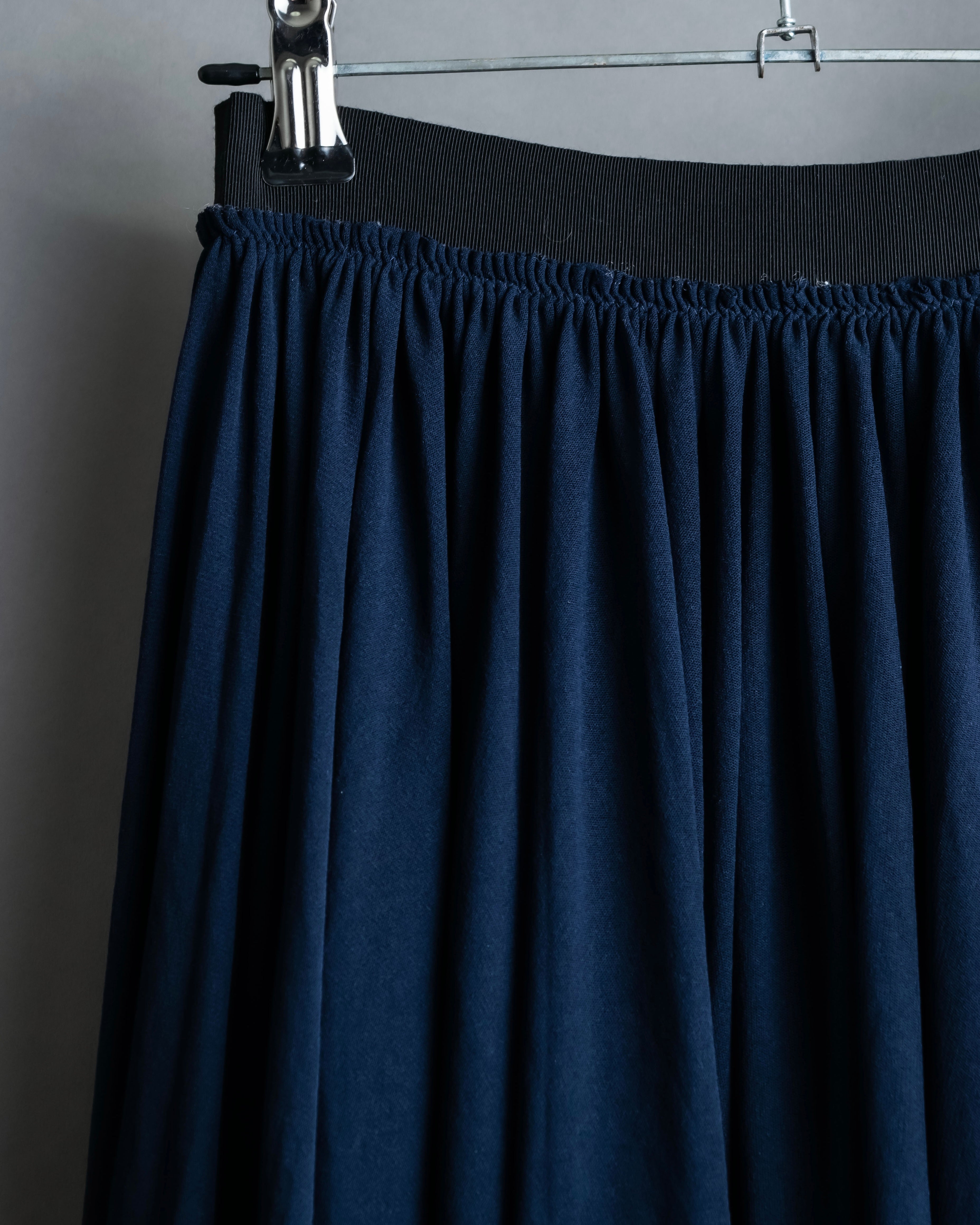 "JIL SANDER" Gathered design elastic waist skirt