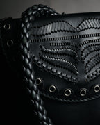 –SPECIAL– “YVES SAINT LAURENT”
2000’s Folk cutwork leather shoulder bag