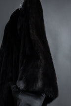 "GUCCI" Semi-custom atelier work fur long coat