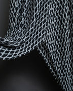 "ISSEY MIYAKE White label"
 Tailcoat design sleeveless dress