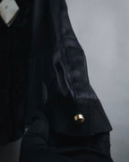 "LOEWE" 2014AW Sheer embroidered shirt