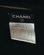 -SPECIAL- "CHANEL" 04AW Sheer bow-tie knit top