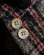 "Ernesto" Multicolor checked tailored jacket