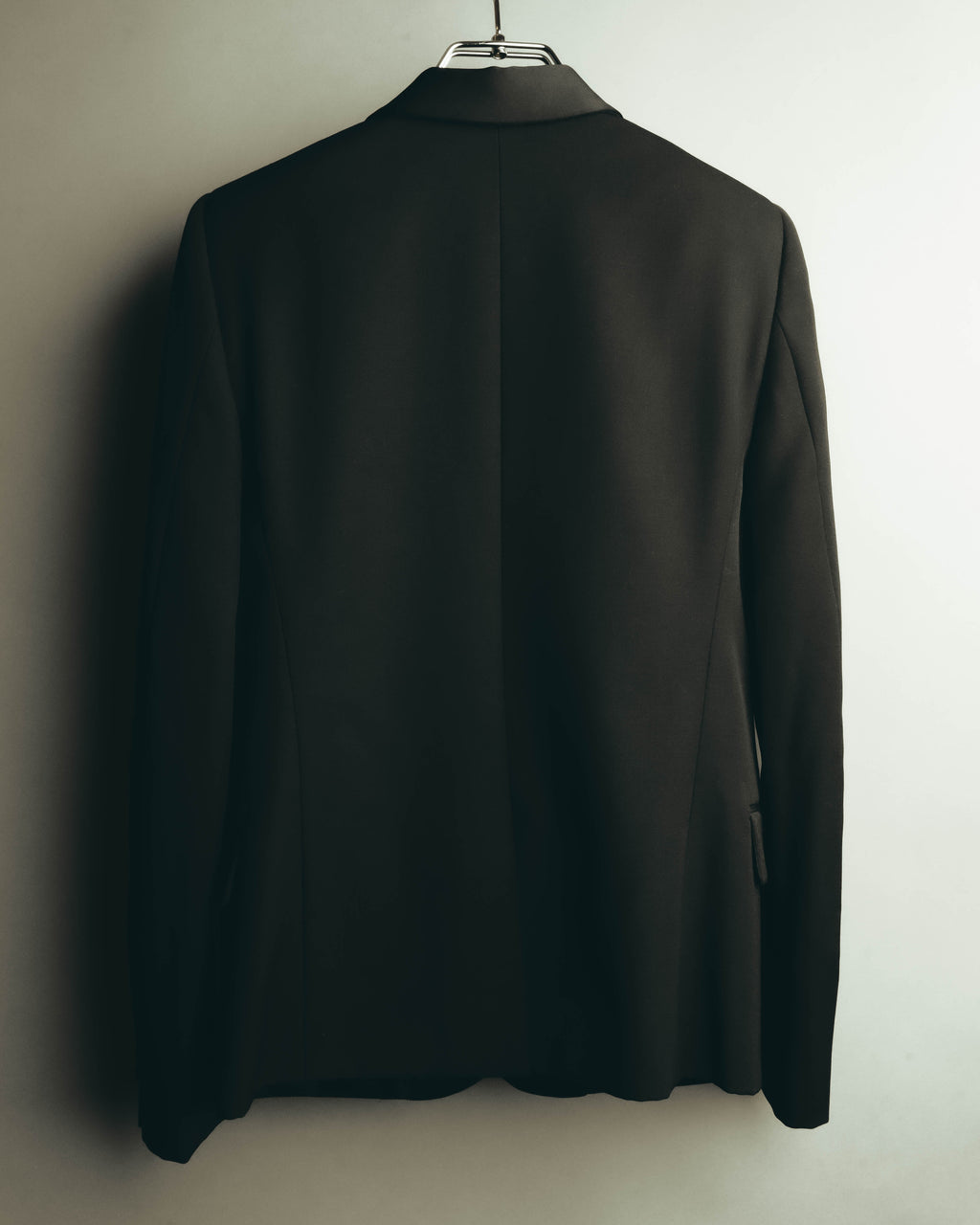 -SPECIAL- “Saint Laurent” 2012-2016 Single-button satin-lapel wool jacket