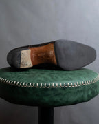 "YVES SAINT LAURENT" Medallion-embellished square heel boots