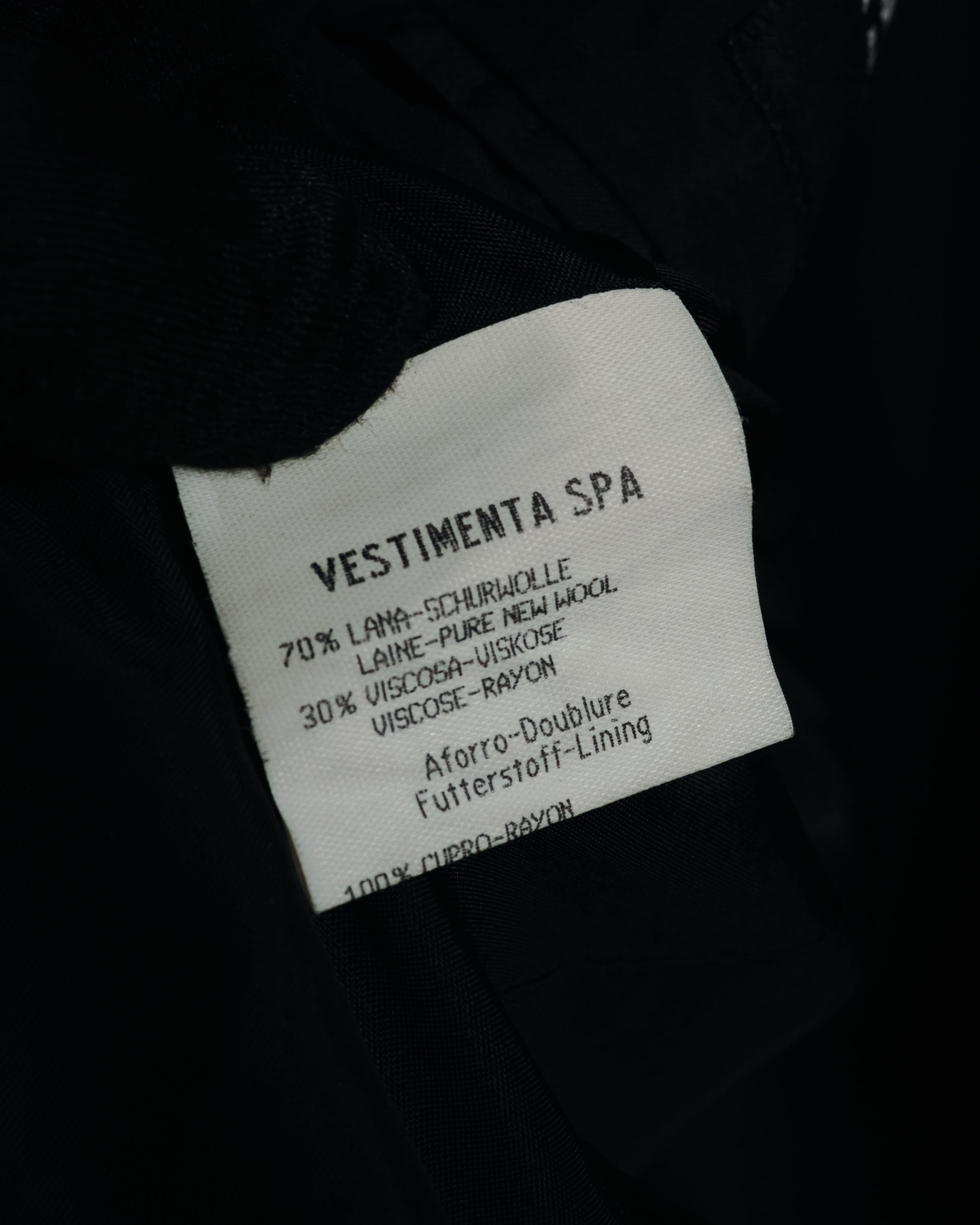 "GIORGIO ARMANI" 90’s pinstripe soft-tailored suit set