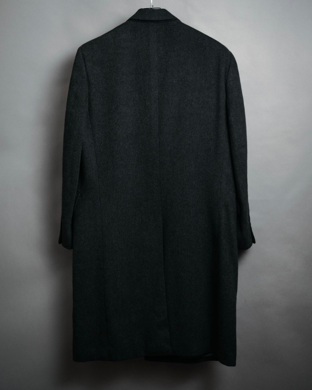 “BALENCIAGA PARIS” 90’s Cashmere blend chesterfield coat