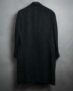 “BALENCIAGA PARIS” 90’s Cashmere blend chesterfield coat