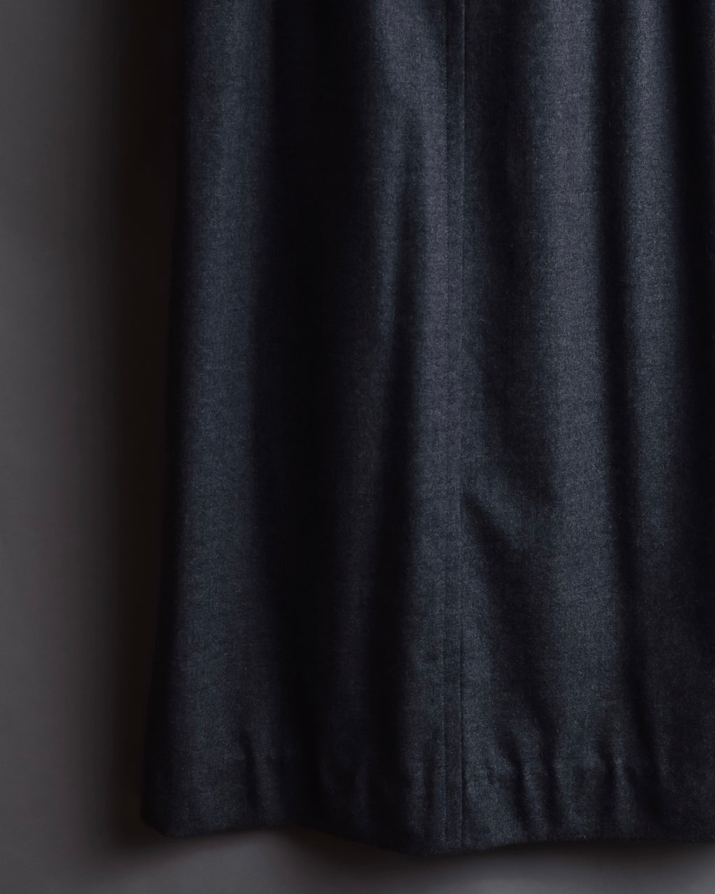 "HERMES" Margiela period semi-flared wool skirt