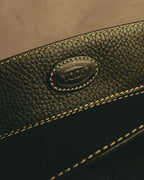 "TOD'S" 00's-10's Textured haircalf leather shoulder bag