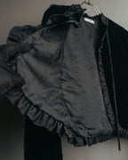 -SPECIAL- “CELINE” 80’s-90’s velvet frilled chain setup