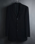 "EMPORIO ARMANI" Minimalist three-button tailored jacket
