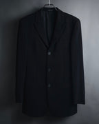 "EMPORIO ARMANI" Minimalist three-button tailored jacket