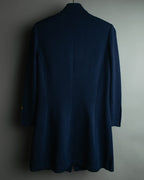 "MARIE GRAY" 80's-90's Elegant textured knit coat