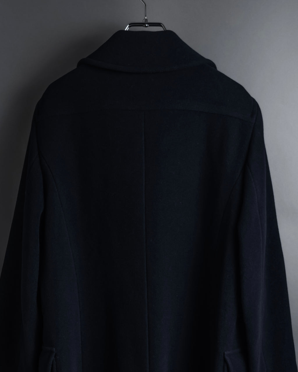 "MAX&Co." Straight fitting super maxi-length chester coat