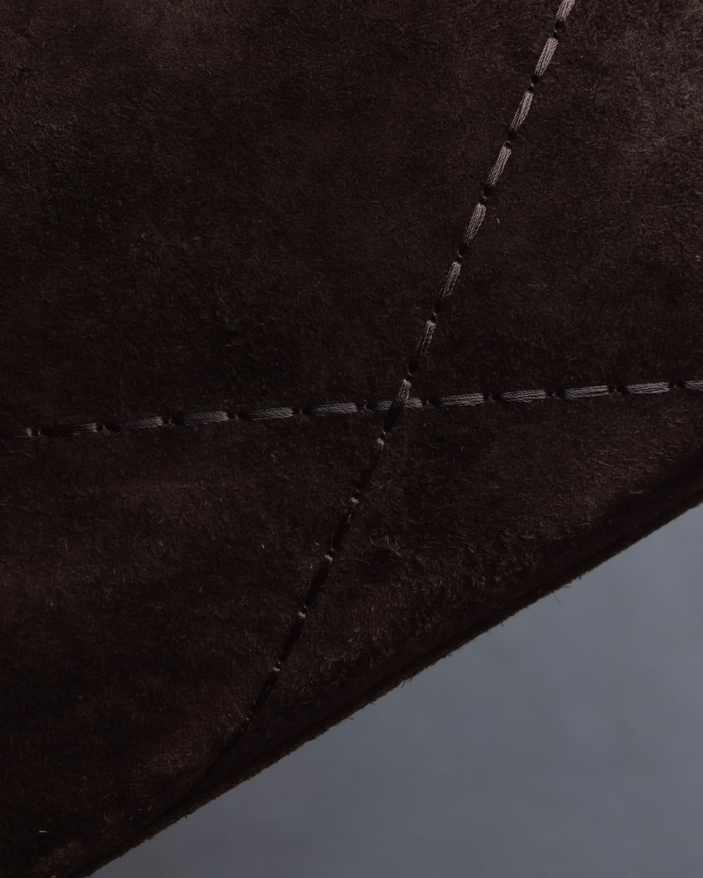 "Salvatore Ferragamo" Sharp form leather combination bag