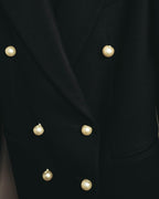 "CÉLINE" 10's Structured double-breasted blazer