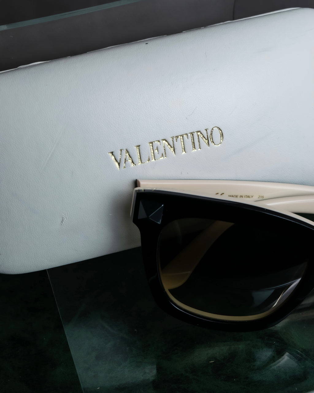 "VALENTINO" Two-tone Rockstud design sunglasses