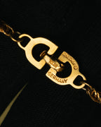-SPECIAL- “Christian Dior“ 70’s-80’s Tassel rope chain necklace