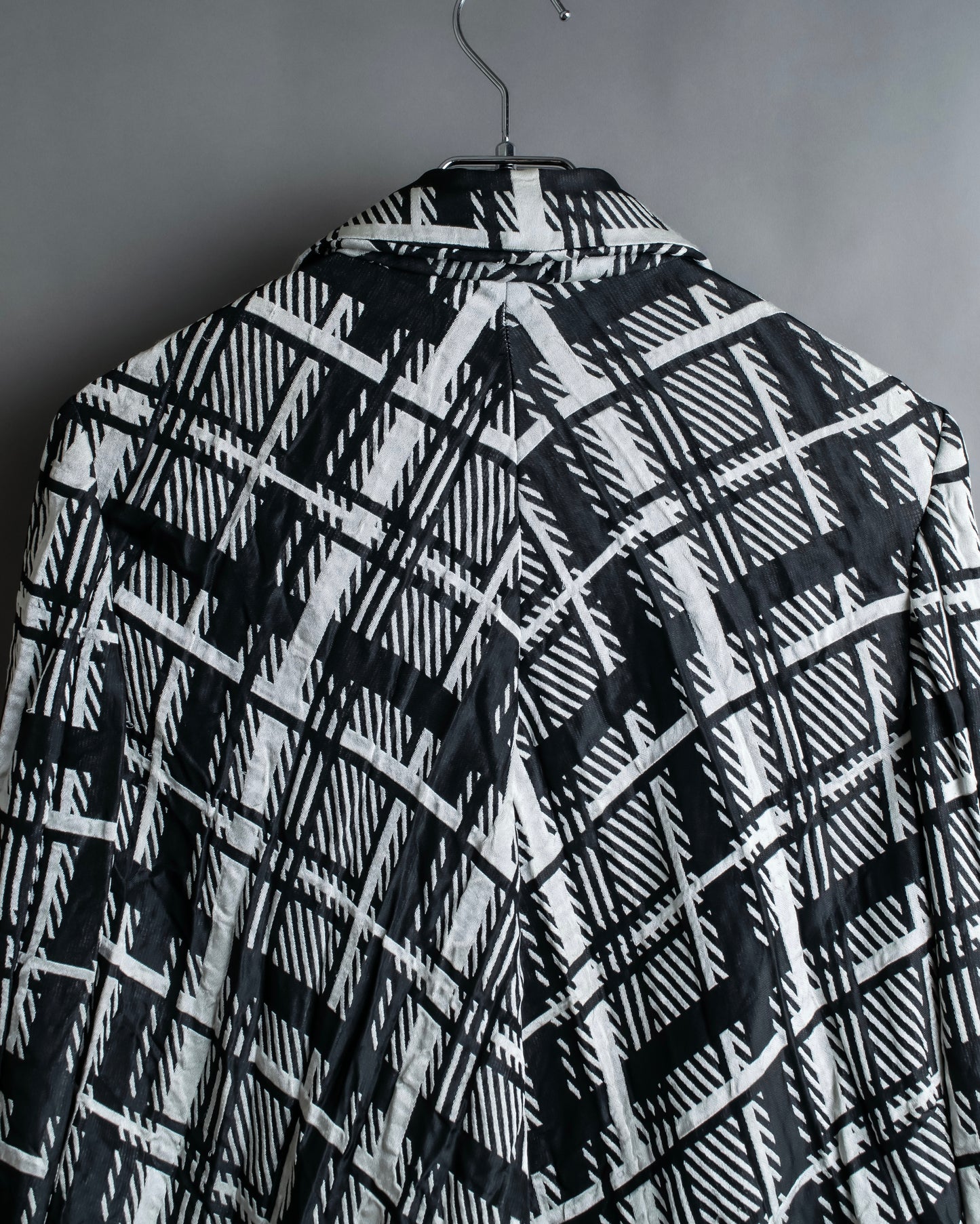 "COMME des GARCONS" Geometric pattern tailored jacket