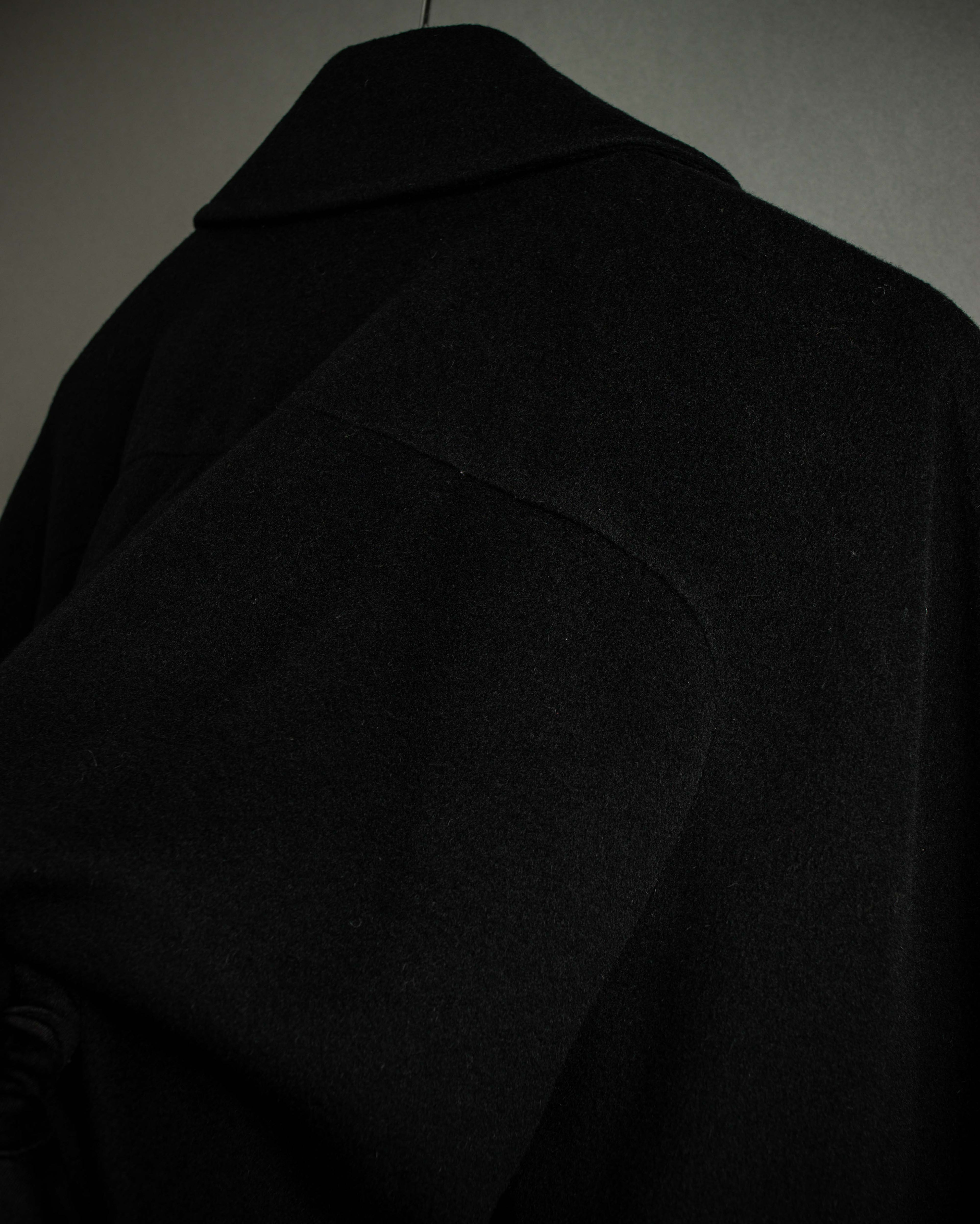 "Chloe" Peak lapel classically tailored chester coat