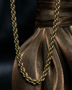 “Christian Dior” beautiful thick gold chain necklace
