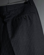 "Christian Dior" 90’s Pinstripe double breasted suit set up