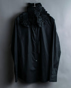 "VIKTOR&ROLF" Special oversized frill dress shirt