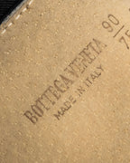 "BOTTEGA VENETA" Intrecciato style wide leather belt