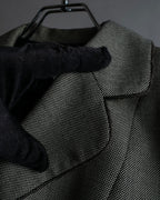 "Christian Dior" Flap pocket detail military tailored jacket