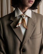 "MAISON MARGIELA" 13AW structured mid-length tailored coat