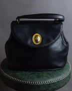 "Christian Dior" Vintage logo design leather hand bag