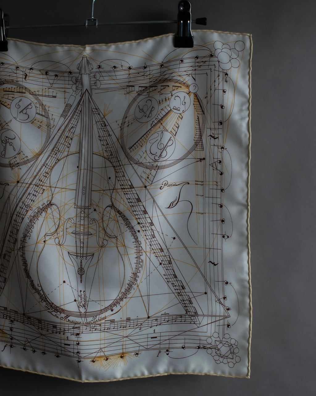 "HERMES" La Musique des Sphères petit carre scarf