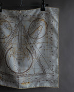 "HERMES" La Musique des Sphères petit carre scarf