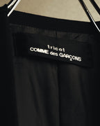 –SPECIAL– "tricot COMME des GARÇONS" 80's Tailored shawl-collar gilet