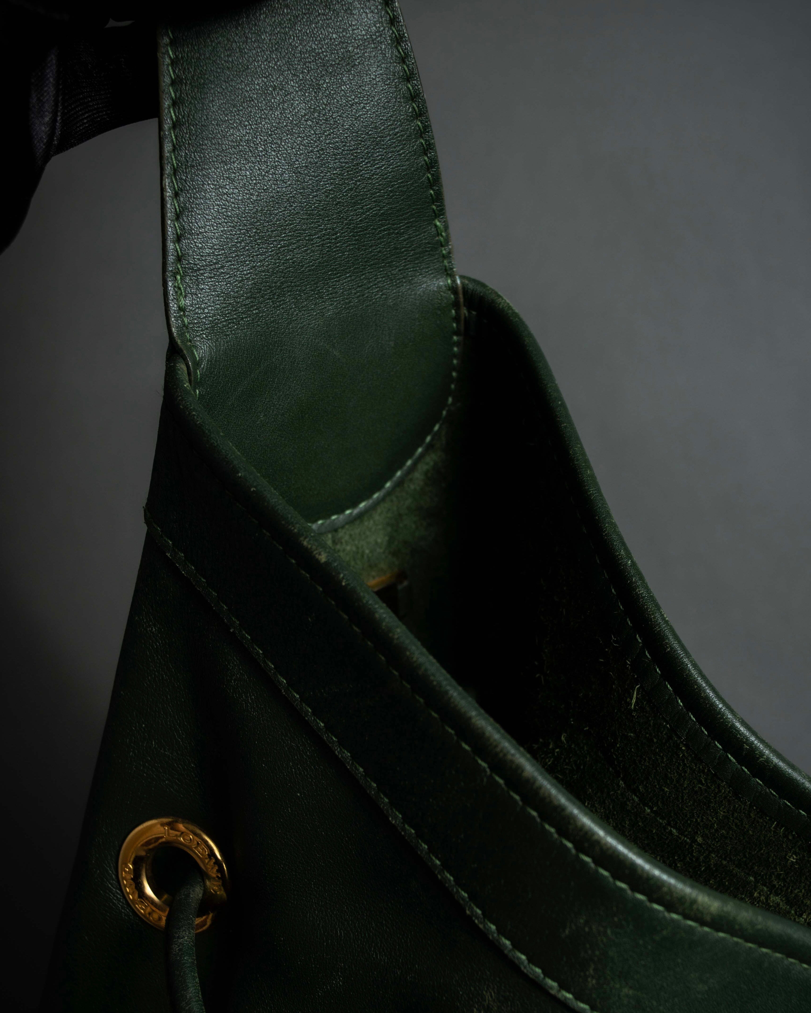 "LOEWE" Anton series drawstringsleather shoulder bag