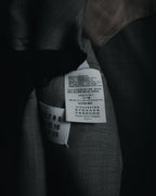 "Maison Martin Margiela" 2012SS deconstructed sartorial blazer
