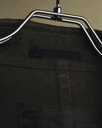 -SPECIAL- "COMME des GARÇONS HOMME" 03AW Asymmetric zip long coat