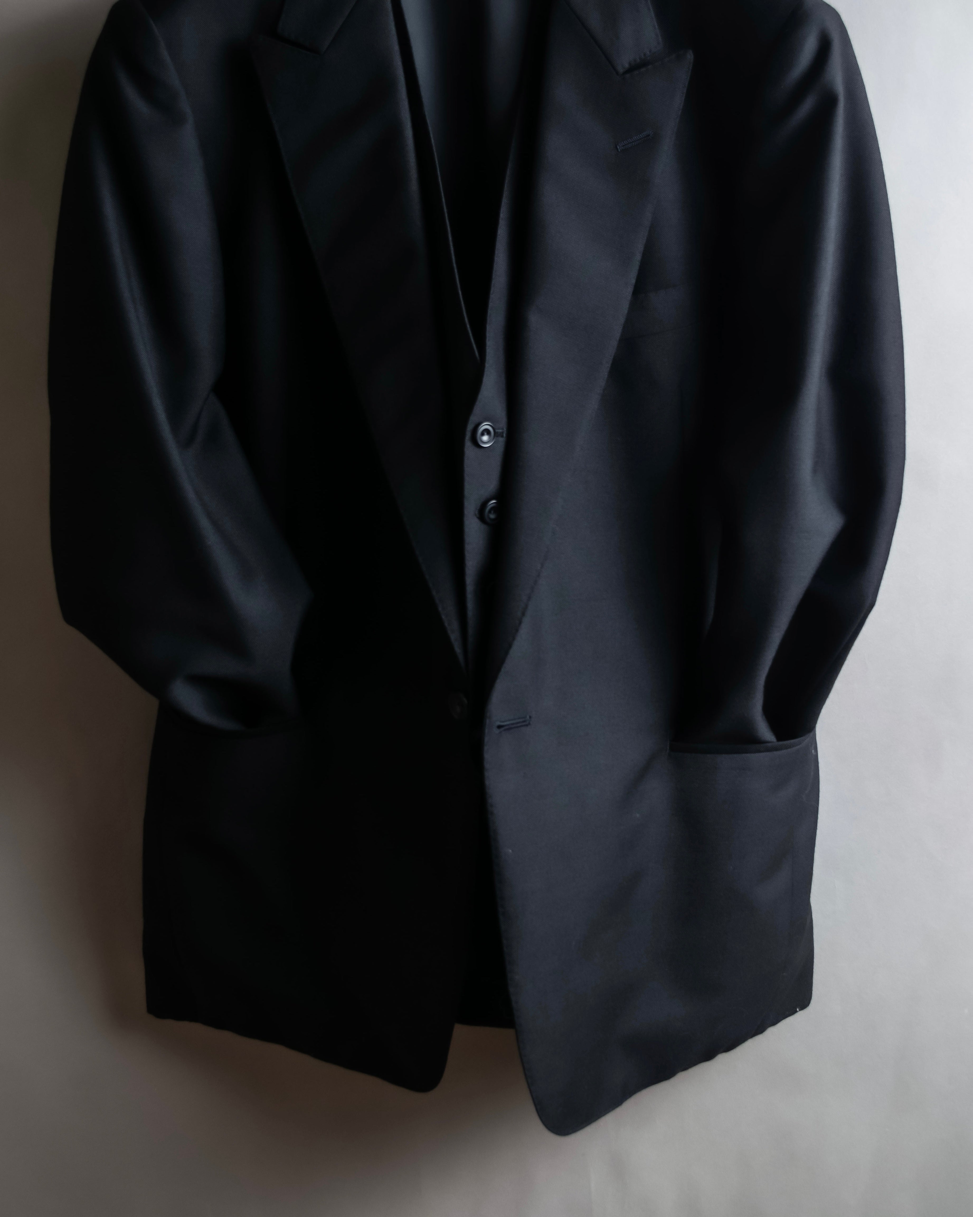 "BURBERRYS" Mohair mix classical tailored three-piece suit